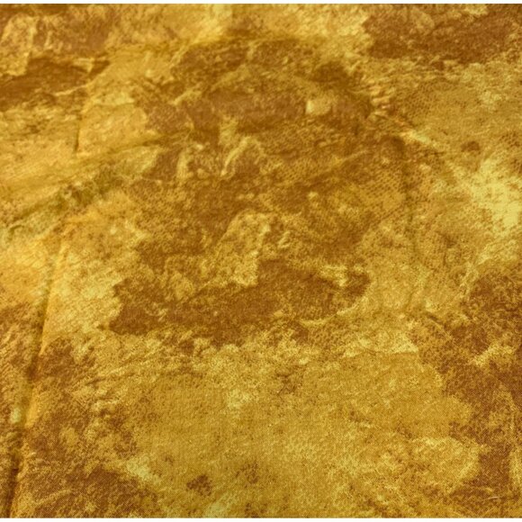Marbled Yellow Washart Texture Fabric By SSI 19" x 44" Cotton Quilting Sewing - Picture 1 of 6